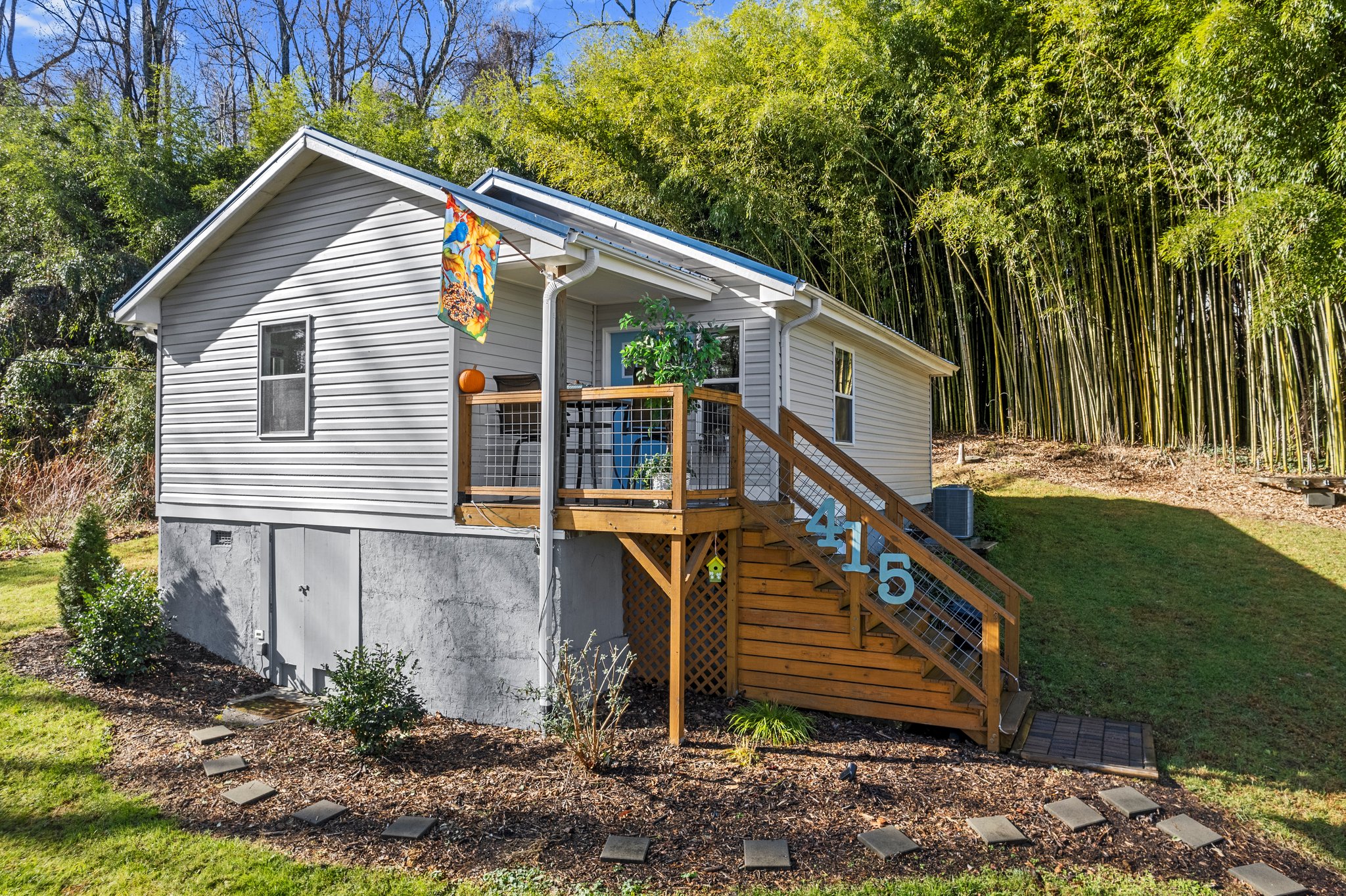 Bamboo Bungalow Hendersonville vacation rental near Ecusta Trail